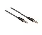 Preview: Audio Cable 3,5mm Stereo jack male to male, black, 5m